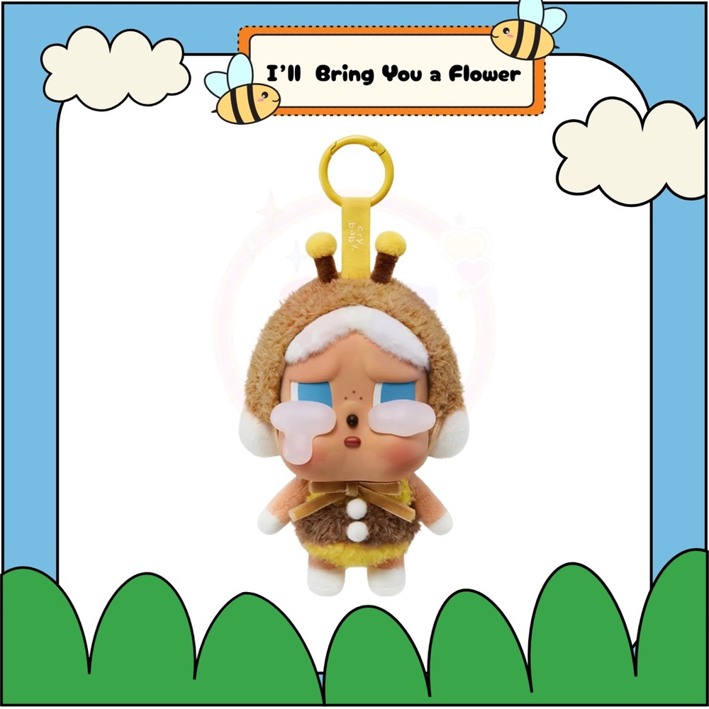 POP MART-CRY BABY-CRYING AGAIN-I’LL BRING YOU A FLOWER